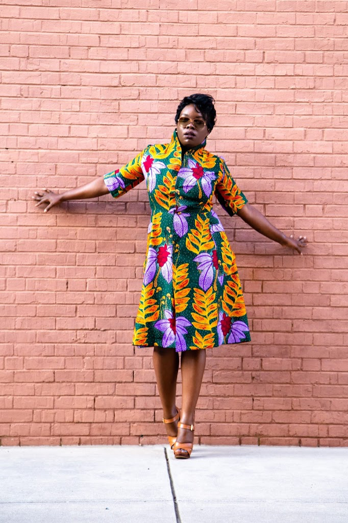 It s a DIY Coat Dress for Fall Yes I Made My Dress